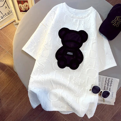 Korean Fashion Women Oversized T-shirt